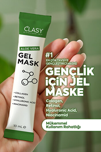 Clasy Care Aloevera Gel Mask - Gençleştirici Jel Maske
