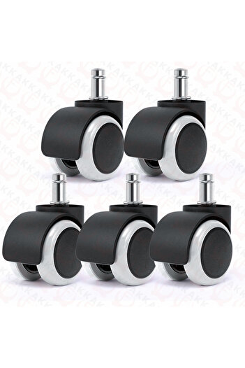 Choice 2 inch white KAK 5pcs 2 inch Universal Swivel Caster Wheels Replacement Gaming Chair Office Chair Ca