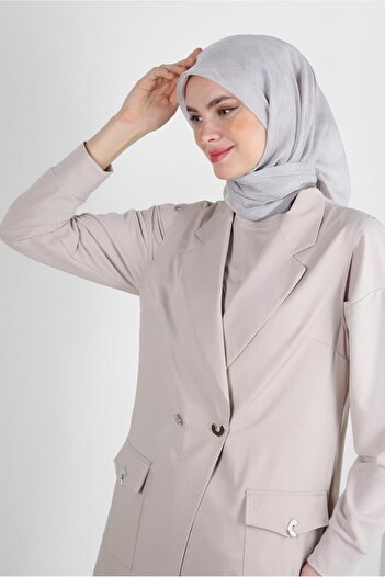 Alvina CROWACE COLLAR POCKET DETAILED VEST 43896