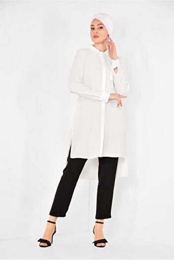 Alvina Asymetric Cut Tunic 4884