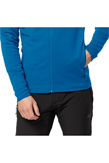 Jack Wolfskin BAISELBERG HOODED FZ M ERKEK POLAR CEKET 1710541-1361