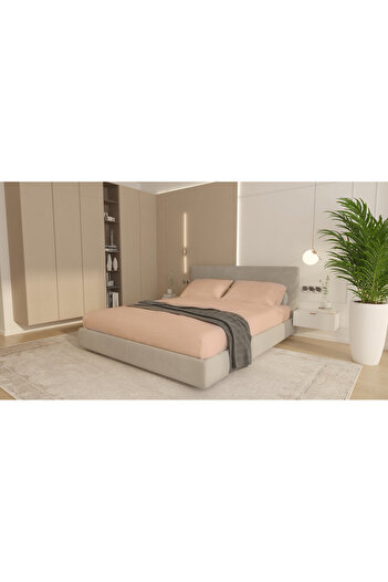 Home Still MICROFIBER BED COVER 160/200 + 2 PILLOWCASE 50/70 CM, PINK