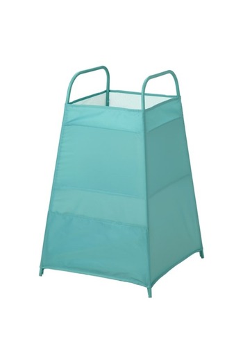 IKEA TIGERFINK Storage with Compartments – Turquoise | Durable, Kid-Friendly Organizer for Toys