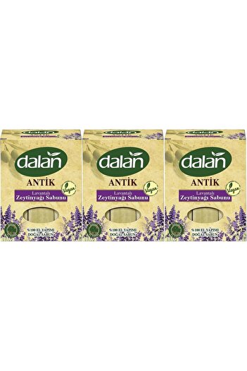 Dalan Ancient Laurel Olive Oil Soap 900Gr Lavender (Set of 3)