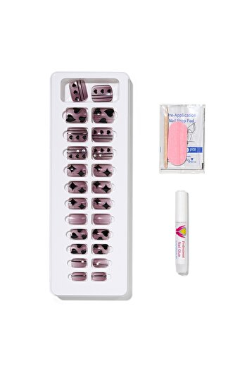 Cupio Cupio Diva false nail set - Artistic Black