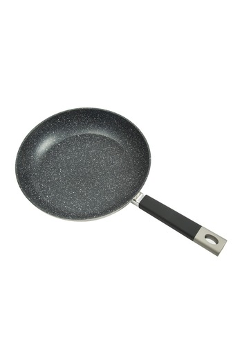 CLIKON HOMEWAY Hammered Design Marble Fry Pan 24 cm – Cook with Style and Ease