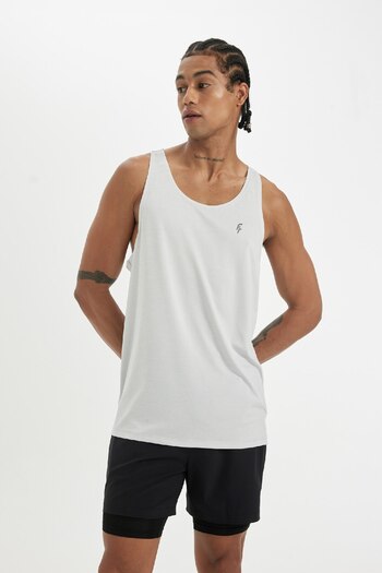 DeFacto DeFactoFit Standart Fit Bisiklet Yaka Ağır Kumaş Sporcu Atlet B5156AX24SP