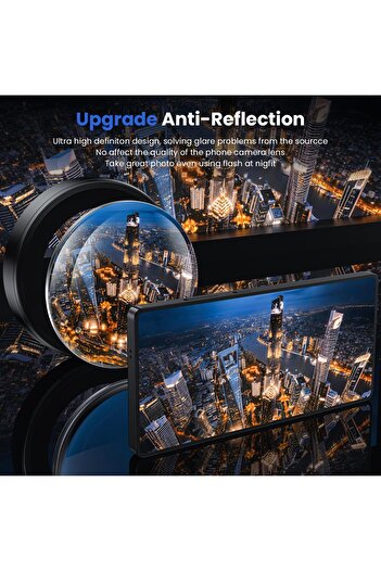 AWH Camera Lens Protector for Samsung Galaxy S25 Ultra, 9H Shatterproof Glass