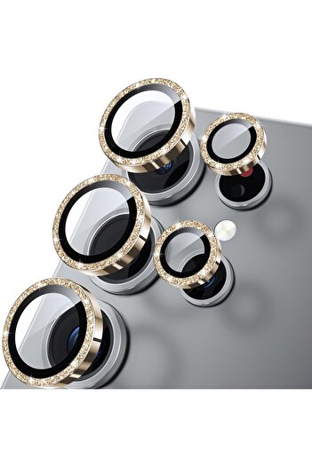 AWH Camera Lens Protector for Samsung Galaxy S25 Ultra, 9H Shatterproof Glass