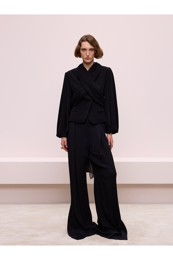 BAQA Jacket with Tie Detail