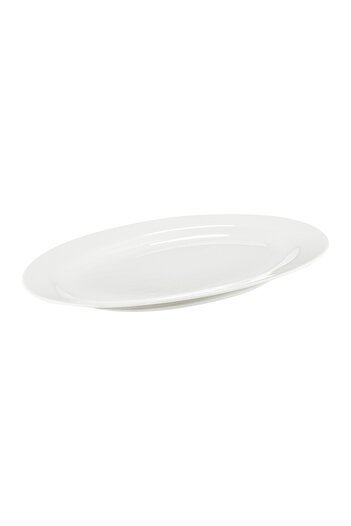 Ambition Platou oval 30.5x21cm, Aura White