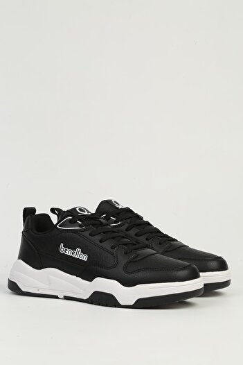 Benetton Black Men's Sports Shoes Imported Bni-11505