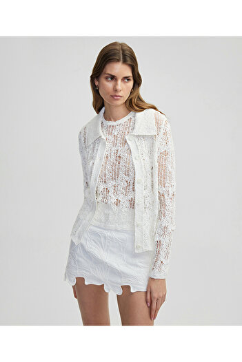 İpekyol Openwork Knitwear Cardigan