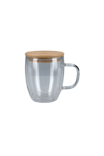 Parfait Double Wall Capuccino Mug with Cover