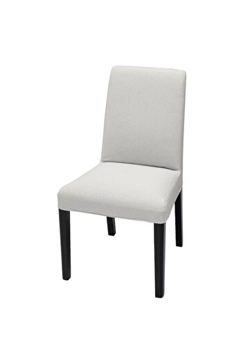 IKEA BERGMUND Chair Cover, Orrsta Light Grey | Removable, Washable, Durable, Stylish Dining Cover