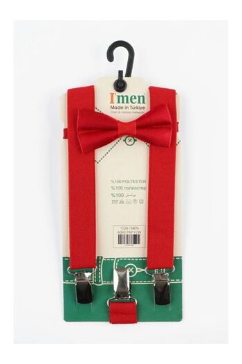 Nacar Moda Boy Special Day 29 October 23 April Shower Bow Tie Strap Set 1-6 Years