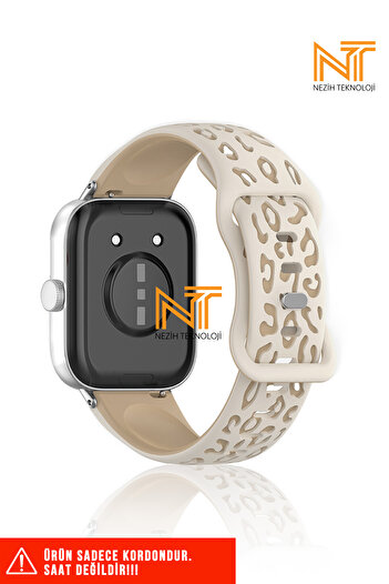 Nezih Case Xiaomi Redmi Watch 4 / 5 Xiaomi Mi Band 8 Pro Compatible a Quality Leopard Pattern Silicone Cord