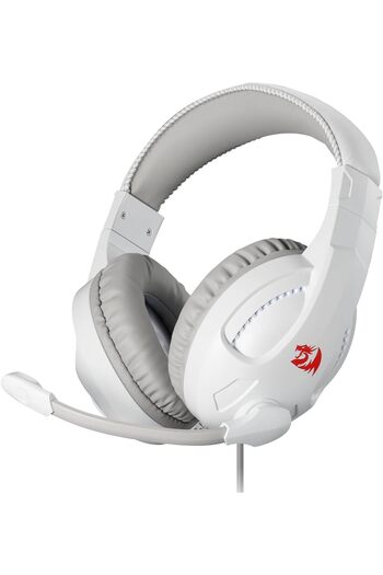 REDRAGON H211 RGB Wired Gaming Headset (7.1 Surround Sound, White)