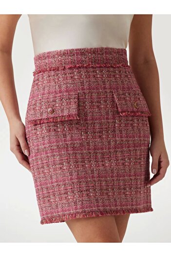 Guess Women's Marciano Tweed Mini Skirt