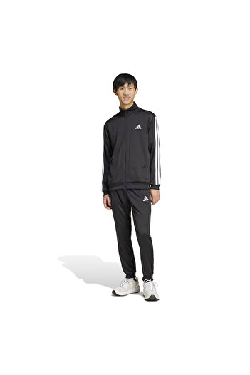 adidas M 3S ft Tt Ts Tracksuit Set Black Jc5375