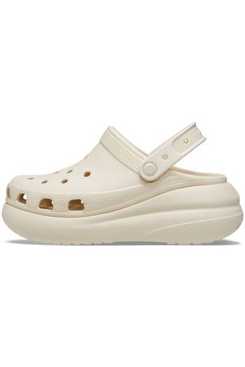 Crocs Papuci de damă Classic Crush Clog bej 207521 -2y2