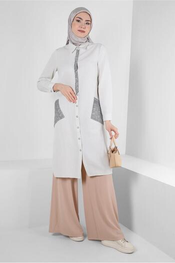 Alvina BALL TROUSERS WITH ELASTIC WAIST WITH POCKETS 70516