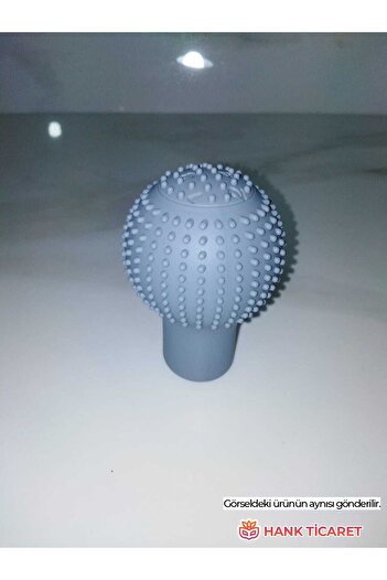 HANK TİCARET Silicone Case for Gear Shift Knob Gray with Massage