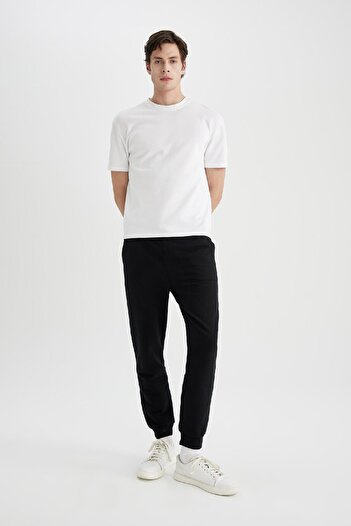 DeFacto Pike Jogger Sweatpants - Slim Fit, Lace-Up Waist, Elastic Leg, Pocket N0110Az24Sp