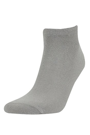 DeFacto Men's 5-Piece Cotton Booties Socks J6444azns