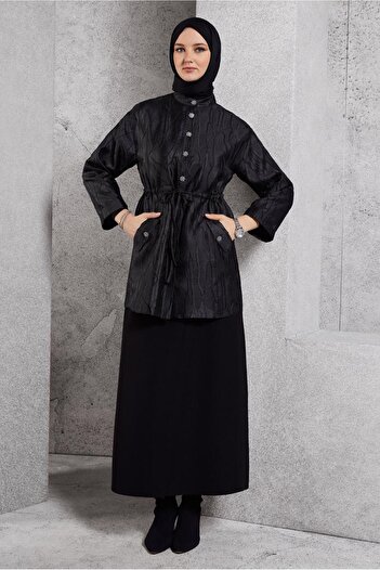 Alvina Jacquard Saw Tunic 44738