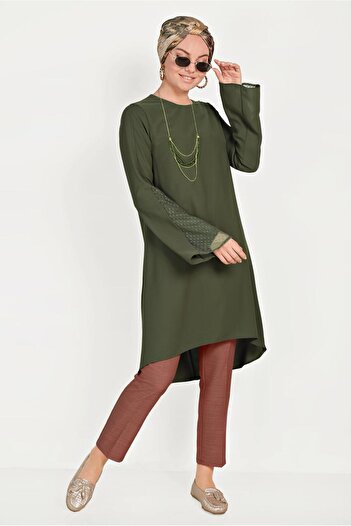Alvina Tunic with Tulip Sleeves 40444