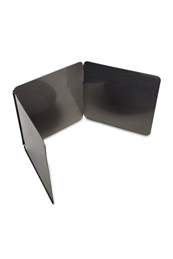 HIC Sturdy and Durable Carbon Steel 3-Sided Kitchen Splatter Guard