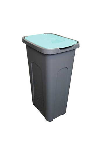 JOTTA 30L trash can, blue lid, Greg