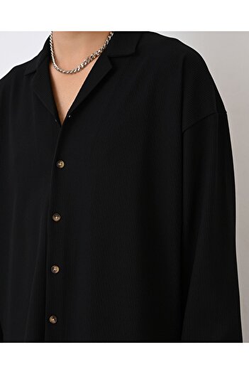 MARRAKECH Fantastic Apac Collar Tirtikli Fabric Oversize Unisex