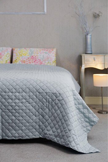 Home Still TRAFFIC DOUBLE BLANKET 200x220 CM, GREY