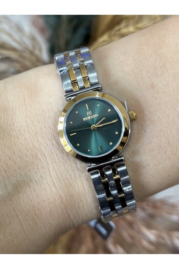Reward Steel Cord Gold/Silver Women Wrist Watch