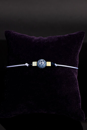 Zalifra Handmade Natural Stone Tibetan Agate, Hematite Power and Balance Bracelet