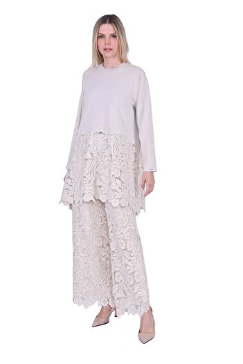 Invee İnvee 7078 Lace Set - White