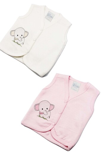 Kindo Baby Baby Boy And Girl Quilted Combed Cotton Anti-Sweat Vest 0/6 Months-6/12months-12/18 Months