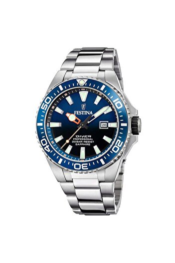 FESTİNA Ανδρικό ρολόι Festina F20663/1, Quartz, 45mm, 20ATM