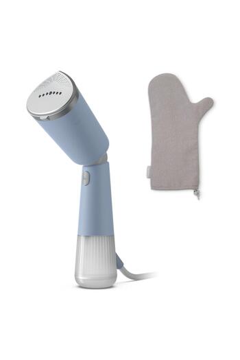 Philips Aparat de calcat vertical Philips Seria 5000 STH5020/20, 1400 W, 120 ml, Cap reglabil (Albastru)