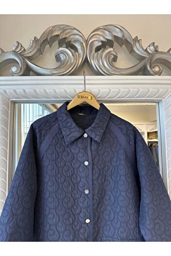 Invee 7095 Quilted Cap - Navy Blue