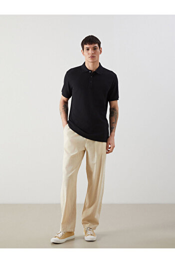 LC Waikiki Comfortable Linen Look Men's Trousers