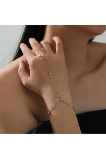 MYSTERY TAKI AKSESUAR Şahmeran Silver Top Chain