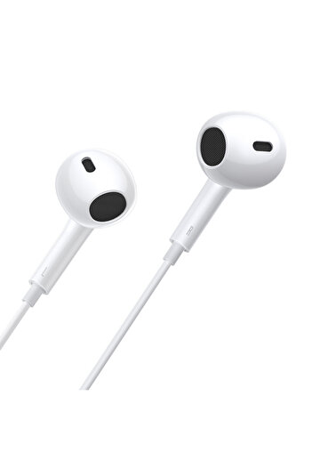 Baseus Encok CZ17 Semi-In-Ear Wired Earphones – Moon White