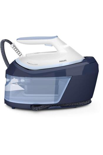 Philips Statie de calcat cu abur Philips PerfectCare 6000 Series, 2400 W, 6.5bar, 1.8 L (Albastru)