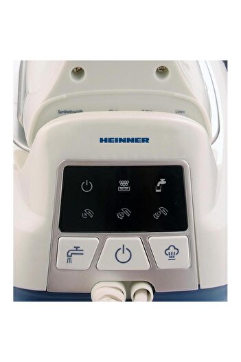 Heinner Heinner HIS-D2403BL Ironing Station, Ceramic Soleplate, 3.5 bar, 1.2L, 2400W (White/Blue)