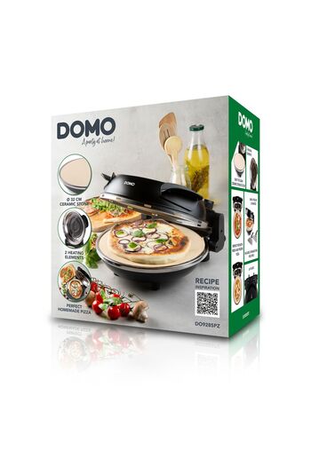 Domo DO9285PZ pekáč na pizzu, 1200 W, Ø32 cm