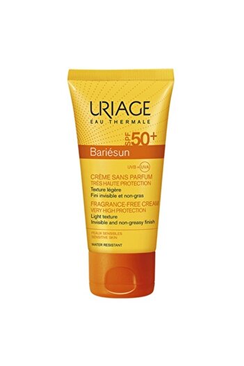Uriage كريم باريسن SPF50+ خالي من العطور 50 مل