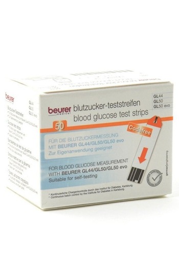 Beurer Beurer GL50 Blood Glucose Meter Strips 50 per pack